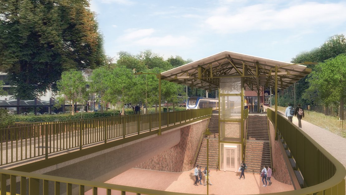 Ontwerp eindsituatie stationsomgeving spoorwegen